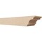 Ekena Millwork 6in. W x 4in. H x 24in. L New Brighton Woodgrain TimberThane Rafter Tail, Primed Tan RFTUR06X04X24NEBRCPR - alternate 1